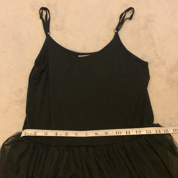 Comme Toi Black Tulle Dress Size S - Picture 4 of 4
